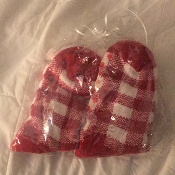 Red reading socks - Picture 1 of 2